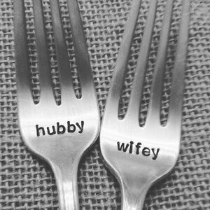 Wedding Cake Tasting Forks